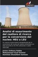 Analisi Di Esaurimento Del Reattore Di Ricerca Per La Conversione Del Nucleo