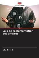 Lois De Réglementation Des Affaires