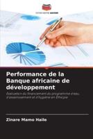 Performance De La Banque Africaine De Développement