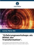 "Erfahrungsworkshops Als Mittel Der Transformation".