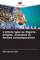 L'ethnie Igbo Au Nigeria