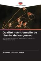 Qualité Nutritionnelle De L'herbe De Kangourou