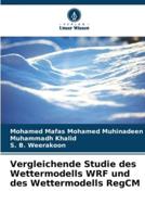 Vergleichende Studie Des Wettermodells WRF Und Des Wettermodells RegCM