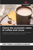 Check the Economic Value of Coffee and Cocoa