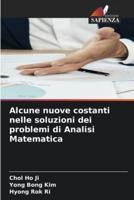 Alcune Nuove Costanti Nelle Soluzioni Dei Problemi Di Analisi Matematica