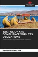 Tax Policy and Compliance With Tax Obligations
