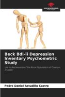 Beck Bdi-Ii Depression Inventory Psychometric Study