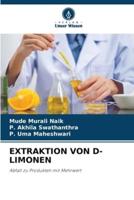 Extraktion Von D-Limonen