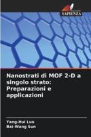 Nanostrati Di MOF 2-D a Singolo Strato