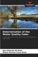 Determination of the Water Quality Index