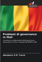 Problemi Di Governance in Mali