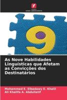 As Nove Habilidades Linguísticas Que Afetam as Convicções Dos Destinatários