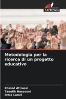 Metodologia Per La Ricerca Di Un Progetto Educativo