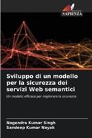 Sviluppo Di Un Modello Per La Sicurezza Dei Servizi Web Semantici