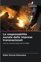 La Responsabilità Sociale Delle Imprese Transnazionali