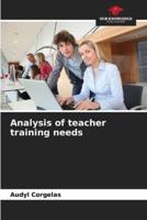 Analysis of Teacher Training Needs