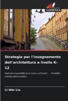 Strategie Per L'insegnamento Dell'architettura a Livello K-12