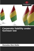 Corporate Liability Under Guinean Law