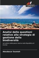 Analisi Delle Questioni Relative Alla Strategia Di Gestione Della Biodiversità