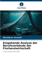 Eingehende Analyse Der Berufsverbände Der Fischereiwirtschaft