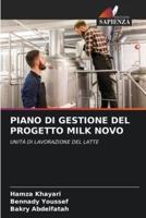 Piano Di Gestione Del Progetto Milk Novo