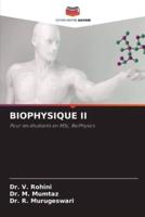 Biophysique II