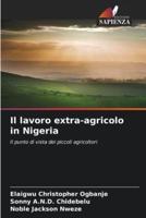 Il Lavoro Extra-Agricolo in Nigeria