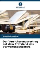 Der Versicherungsvertrag Auf Dem Prüfstand Des Verwaltungsrichters