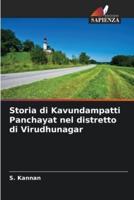Storia Di Kavundampatti Panchayat Nel Distretto Di Virudhunagar