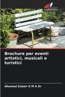 Brochure Per Eventi Artistici, Musicali E Turistici
