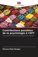 Contributions Possibles De La Psychologie À l'EPT
