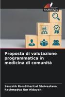 Proposta Di Valutazione Programmatica in Medicina Di Comunità