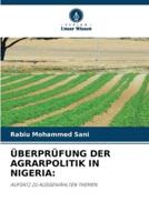Überprüfung Der Agrarpolitik in Nigeria