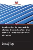 Amélioration Du Transfert De Chaleur D'un Réchauffeur D'air Solaire À L'aide D'une Nervure Circulaire