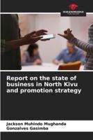 Report on the State of Business in North Kivu and Promotion Strategy