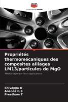 Propriétés Thermomécaniques Des Composites Alliages LM13/particules De MgO