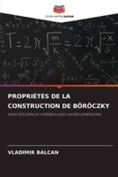 Propriétés De La Construction De Böröczky
