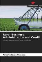 Rural Business Administration and Credit