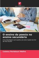 O Ensino Da Poesia No Ensino Secundário