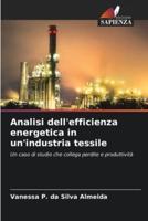 Analisi Dell'efficienza Energetica in Un'industria Tessile