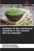 Analysis of the Nutritional Situation in the Central African Republic