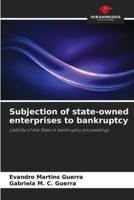 Subjection of State-Owned Enterprises to Bankruptcy