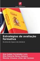 Estratégias De Avaliação Formativa