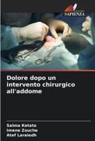 Dolore Dopo Un Intervento Chirurgico All'addome