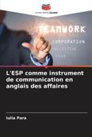 L'ESP Comme Instrument De Communication En Anglais Des Affaires