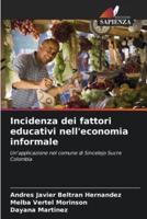 Incidenza Dei Fattori Educativi Nell'economia Informale