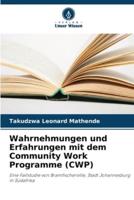 Wahrnehmungen Und Erfahrungen Mit Dem Community Work Programme (CWP)