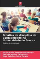 Didática Da Disciplina De Contabilidade Na Universidade De Sonora