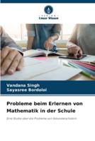 Probleme Beim Erlernen Von Mathematik in Der Schule