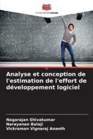 Analyse Et Conception De L'estimation De L'effort De Développement Logiciel